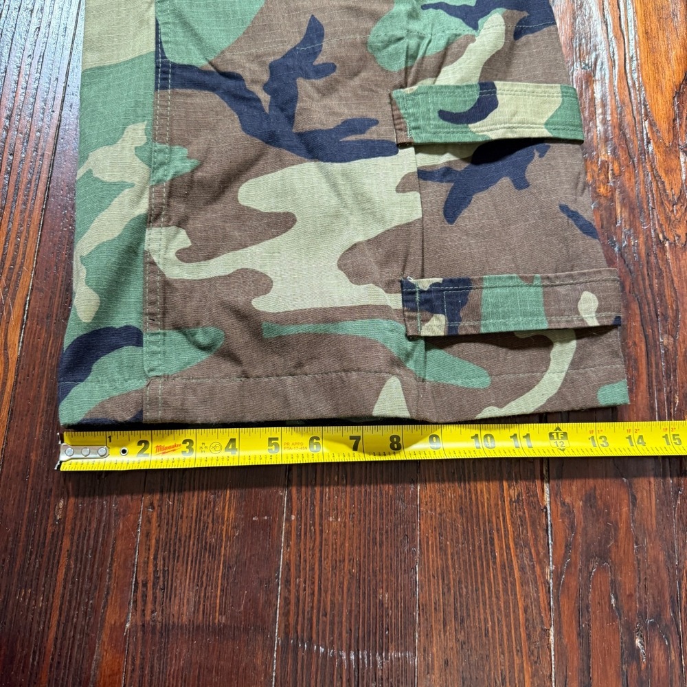 US Military Woodland Camo Chemical Protective Overgarment Jacket Pants Set Large - Picture 11 of 15